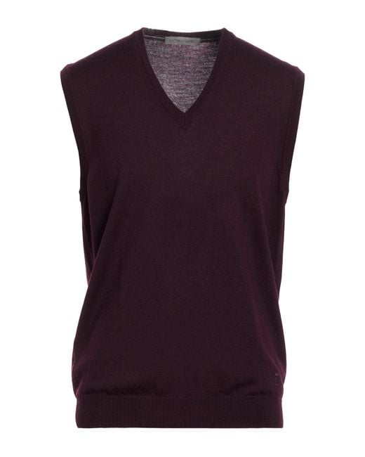 Pullover Corneliani de hombre de color Purple