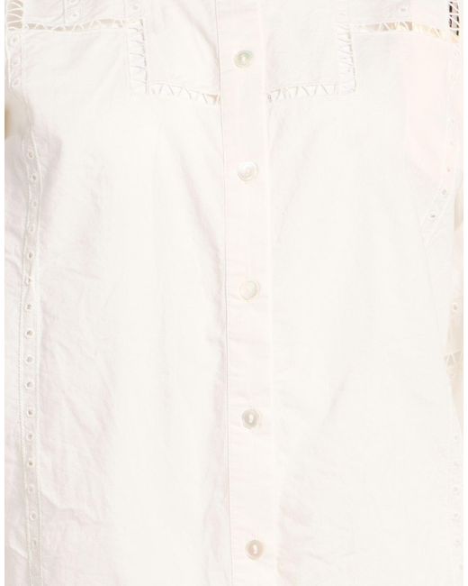 Ba&sh White Shirt Cotton