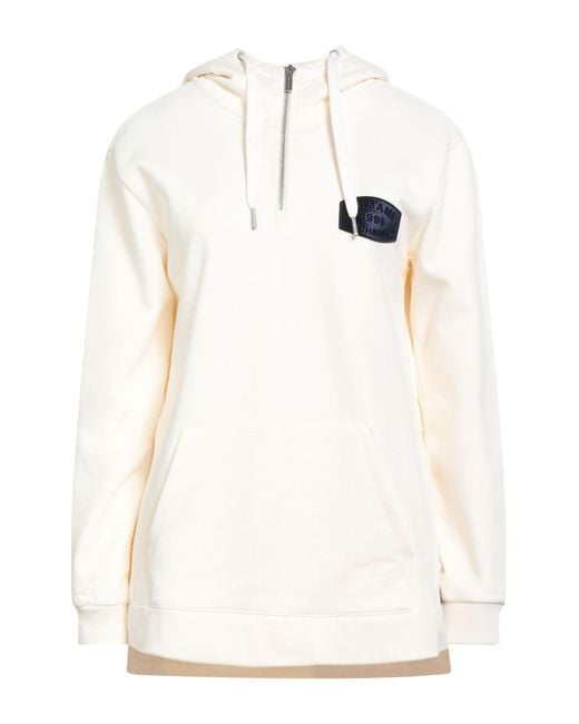ARMANI EXCHANGE White Sweatshirt Cotton