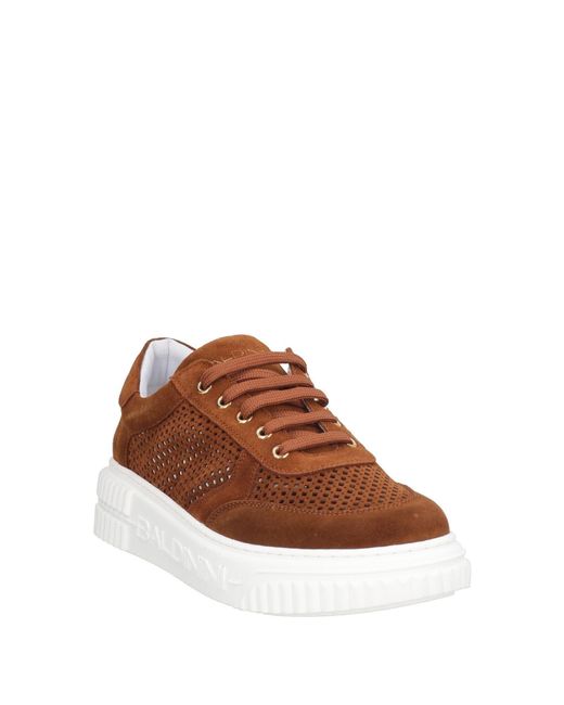 Baldinini Brown Sneakers Leather