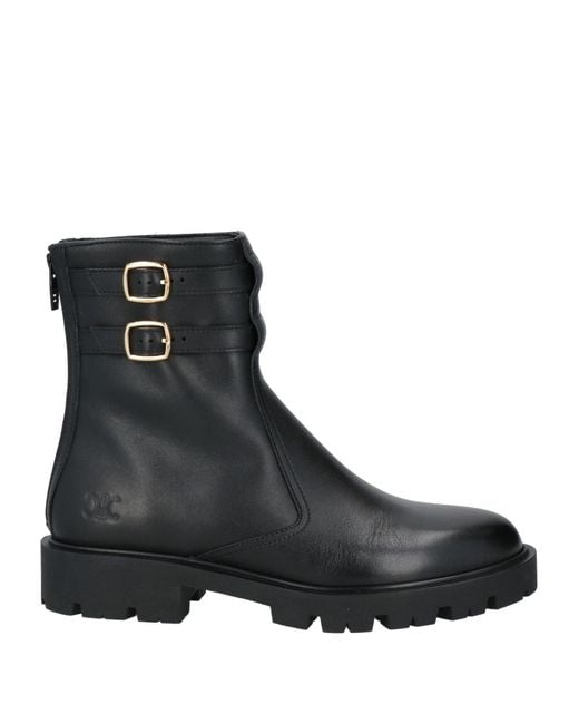 Céline Black Ankle Boots Calfskin