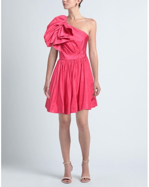 Pinko Pink Mini Dress Polyester