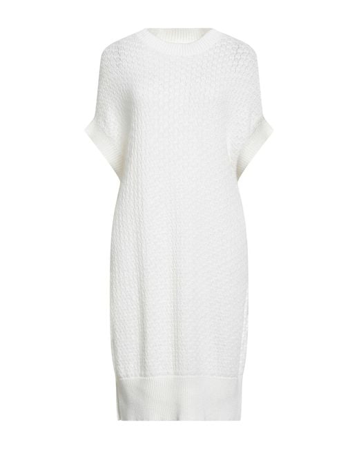 Fedeli White Midi Dresses