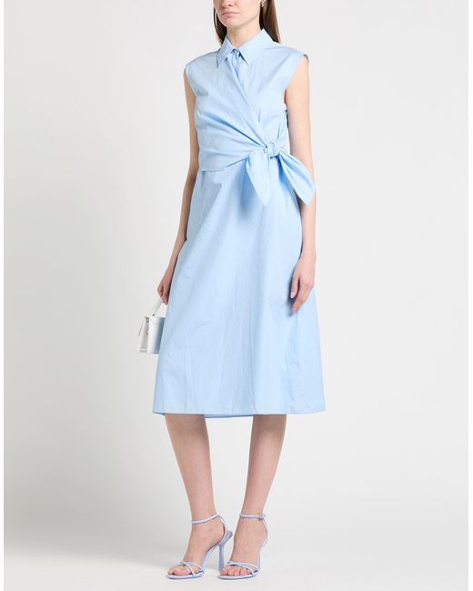 J.W. Anderson Blue Midi-Kleid