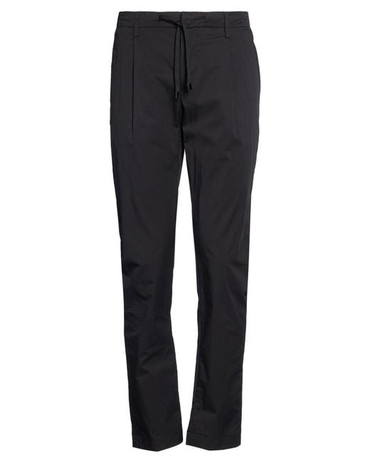 Yan Simmon Blue Pants Cotton, Polyamide, Elastane for men
