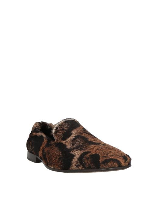 MICH SIMON Brown Loafers for men