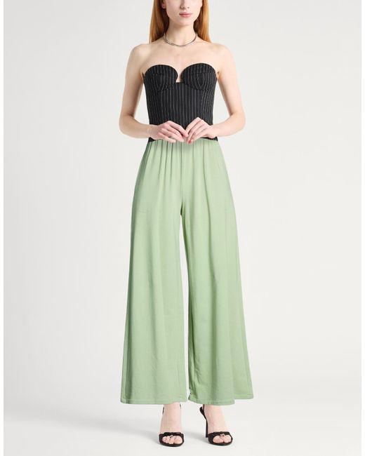 Norma Kamali Green Trouser