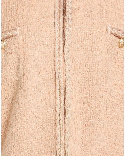 Clips Natural Camel Jacket Polyester, Polyamide
