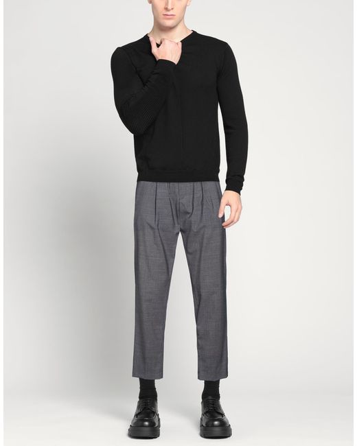 Briglia 1949 Gray Pants Virgin Wool, Polyester, Elastane for men