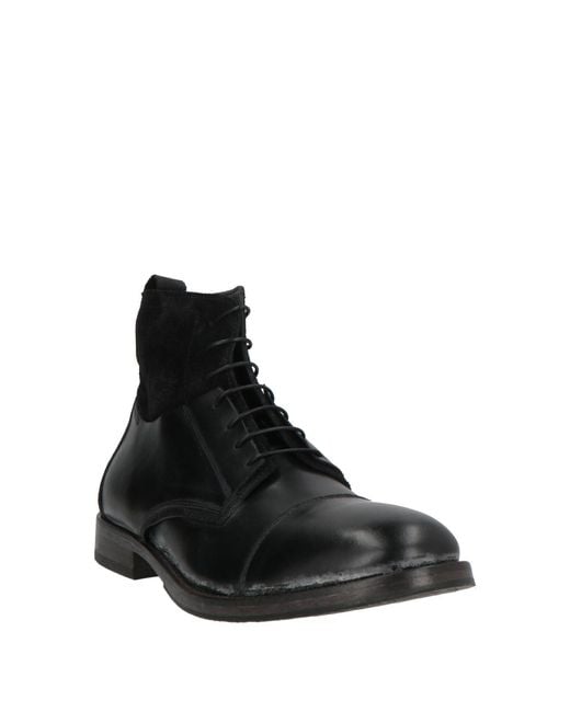 Moma Black Ankle Boots Calfskin for men