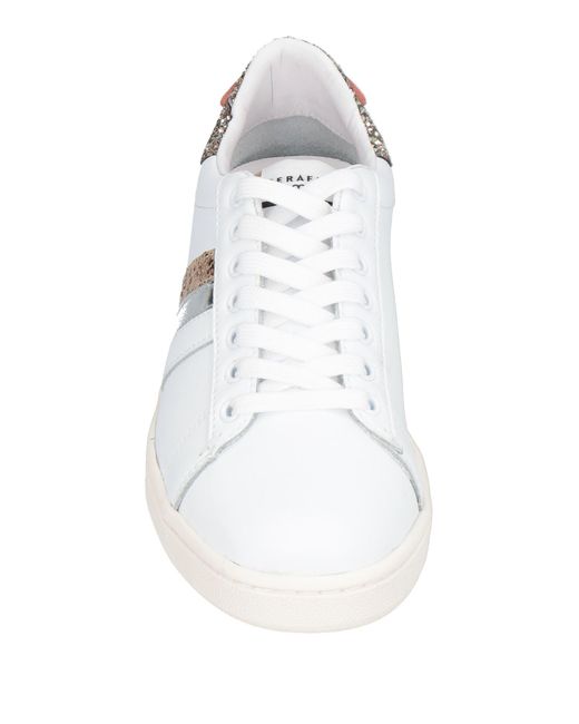 Serafini White Sneakers Leather