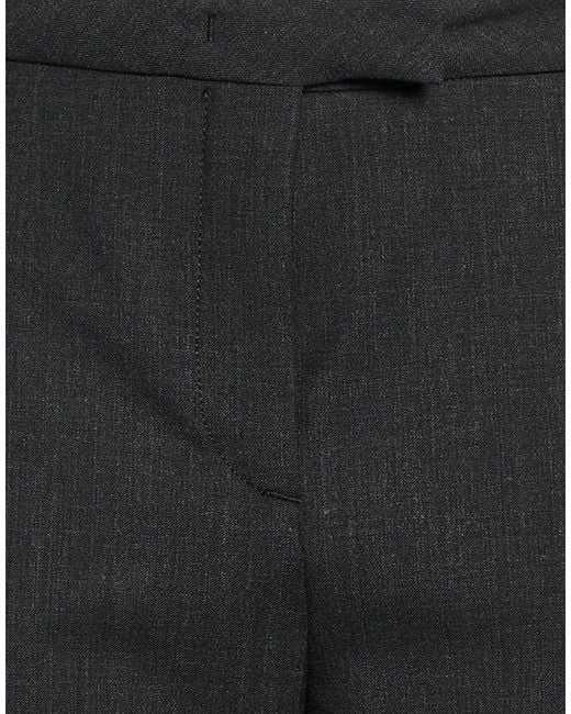 THE LATEST Black Pants Polyester, Virgin Wool, Elastane