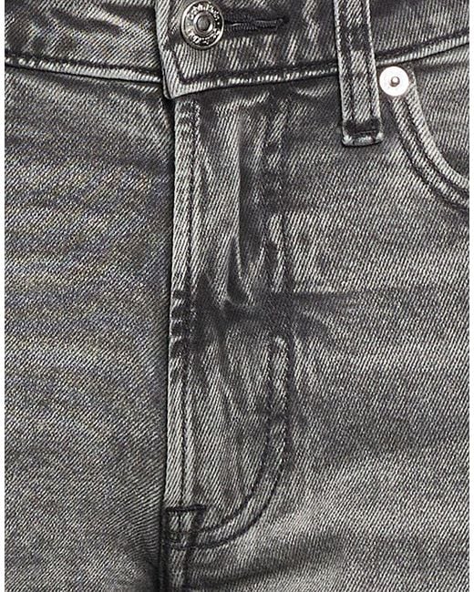 Calvin Klein Gray Jeans Cotton, Elastane for men