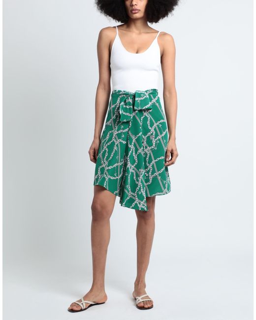 Zadig & Voltaire Green Midi Skirt