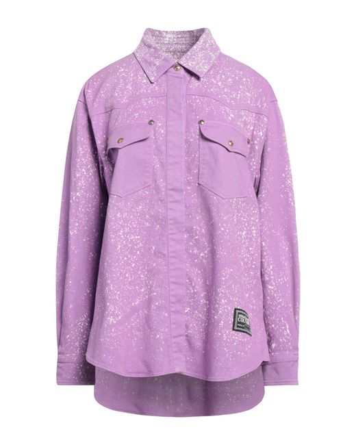 Versace Jeans Couture Purple Hemd