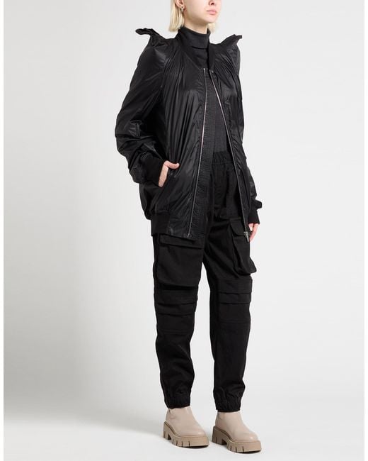 Rick Owens Black Jacket Polyamide