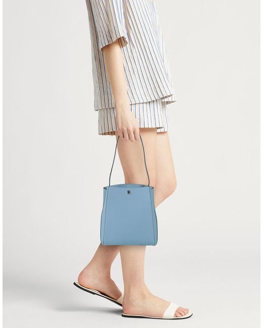 Valextra Blue Shoulder Bag