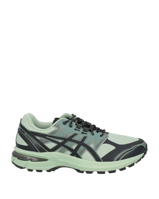 Asics Green Sneakers Textile Fibers for men
