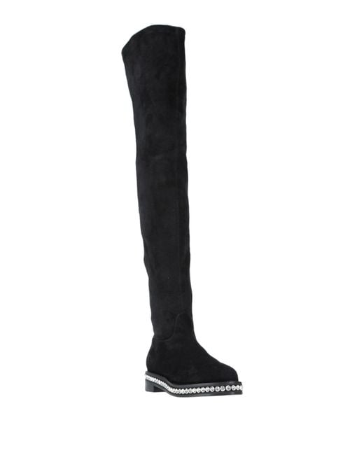 Le Silla Black Boot Leather