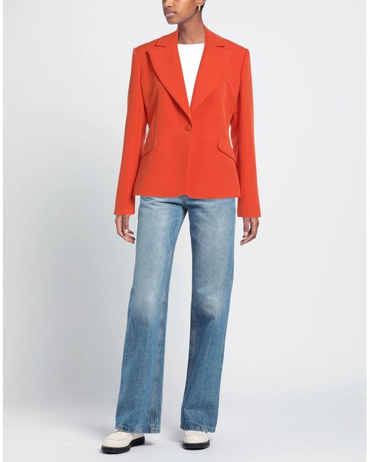 FACE TO FACE STYLE Red Suit Jacket