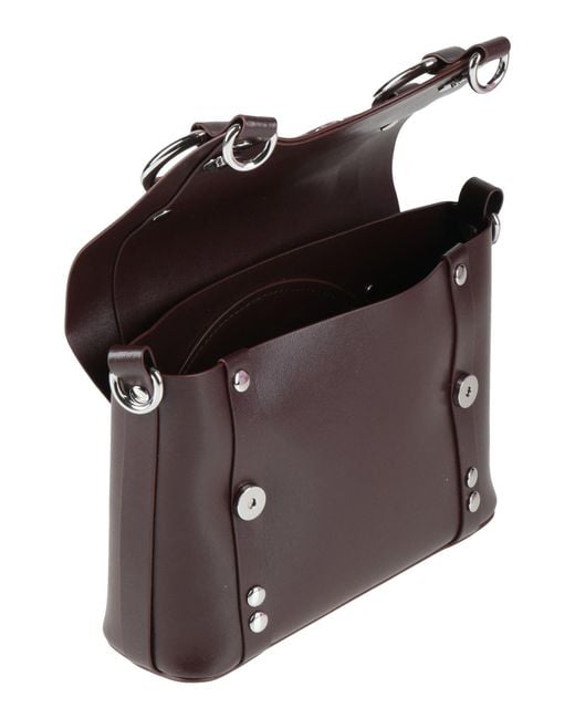 Vivienne Westwood Brown Cross-Body Bag Leather