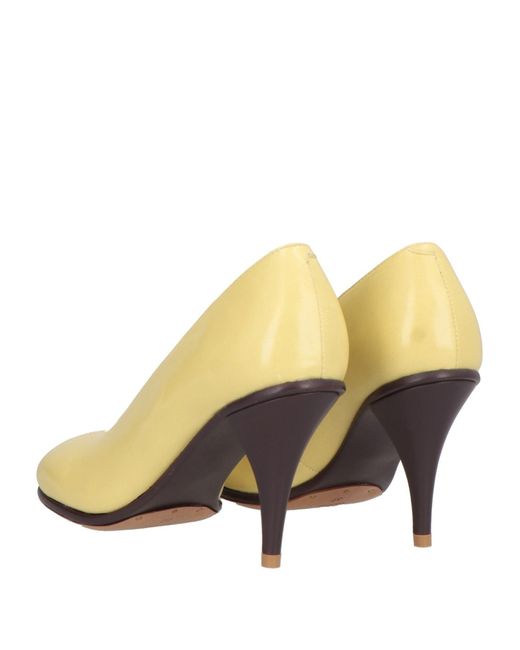 Dries Van Noten Natural Pumps Leather