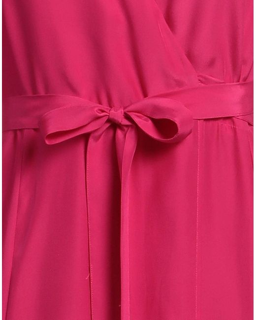 P.A.R.O.S.H. Pink Midi Dress