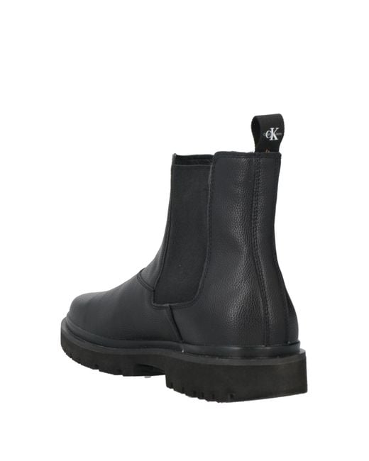 Calvin klein men's ankle boots sales