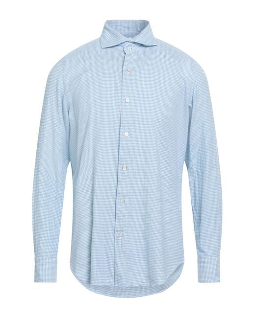 Finamore 1925 Hemd in Blue für Herren