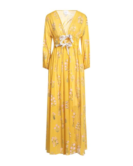 Giambattista Valli Yellow Maxi Dress