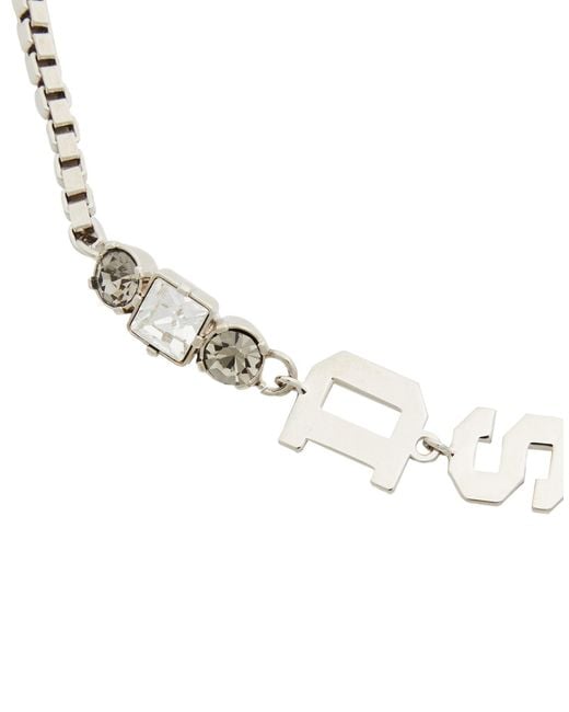 Collar DSquared² de hombre de color White