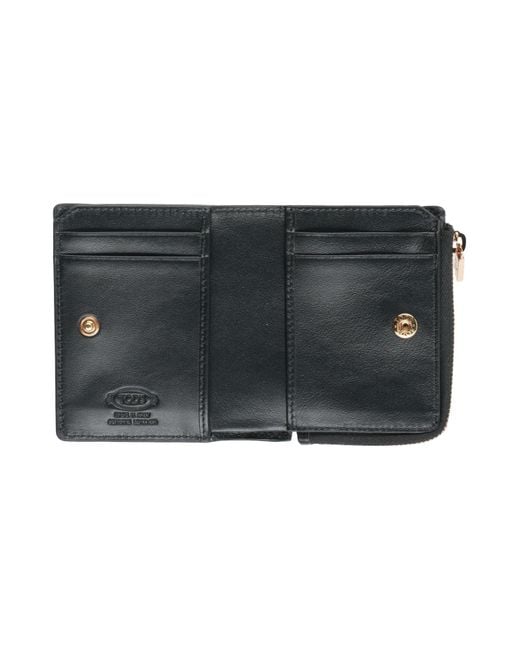 Billetera Tod's de hombre de color Black