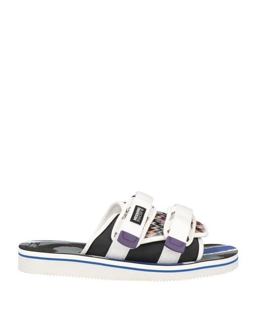 SUICOKE X MISSONI White Sandals for men