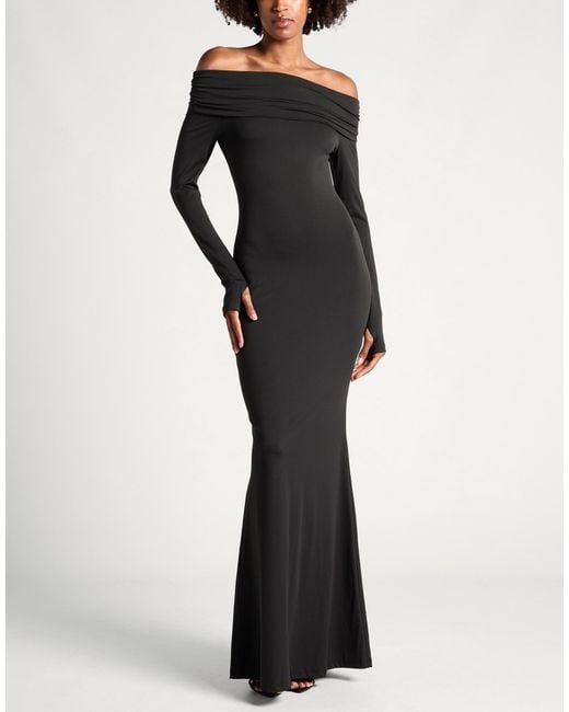Twenty Four Haitch Black Maxi Dress