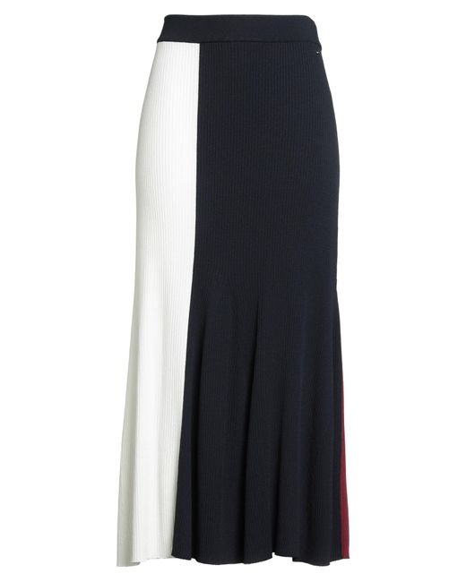 Tommy Hilfiger Blue Midi-Rock