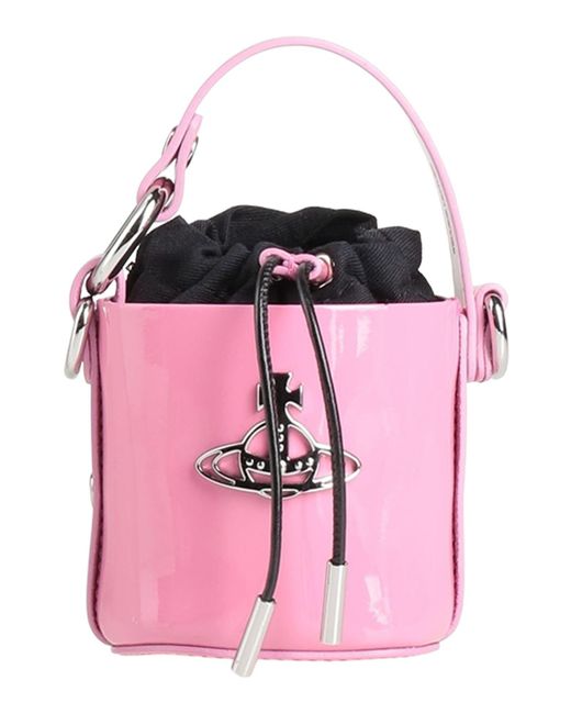 Vivienne Westwood Pink Handbag Leather