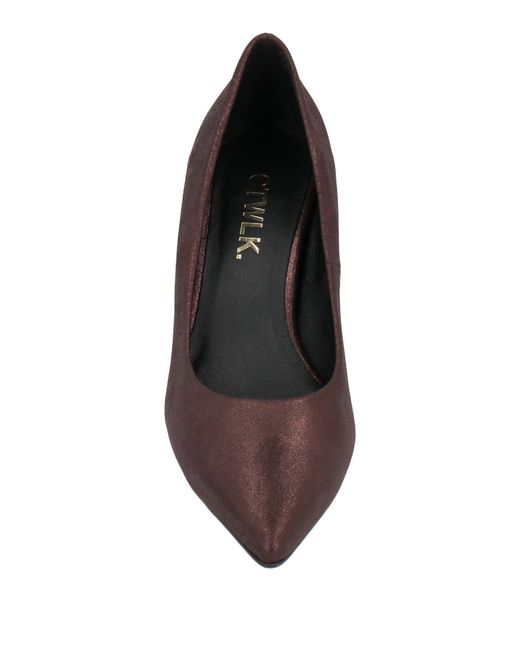 CTWLK Brown Pumps Leather