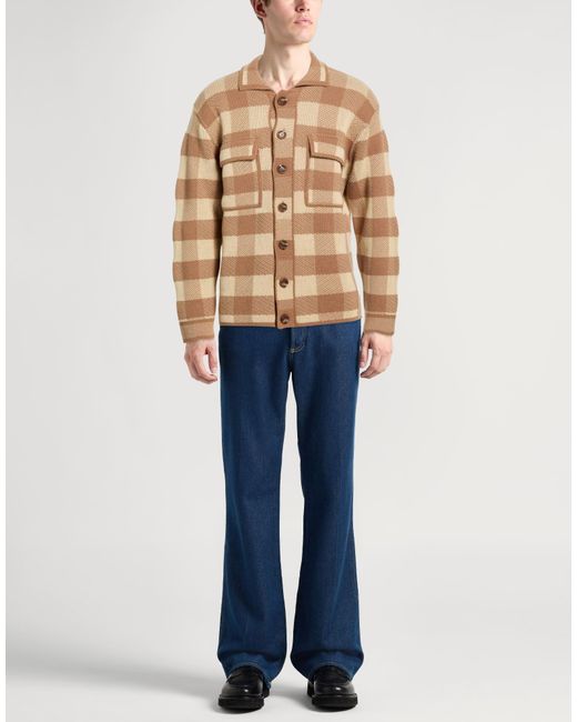 Daniele Fiesoli Brown Shirt for men