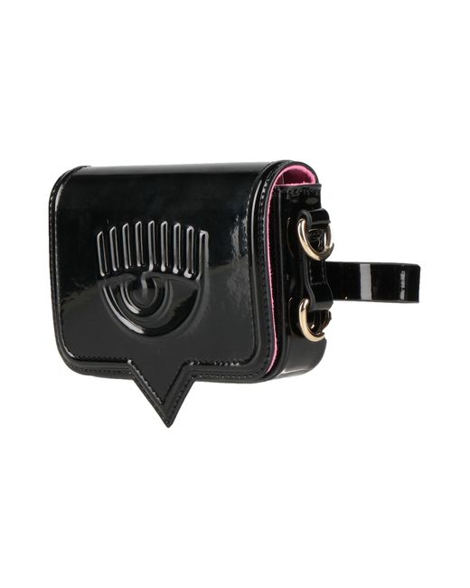 Chiara Ferragni Black Belt Bag