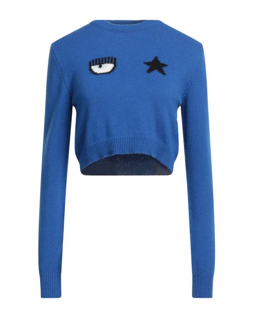 Chiara Ferragni Blue Sweater