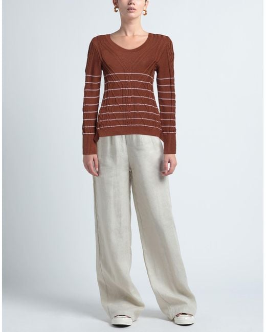 High Brown Jumper