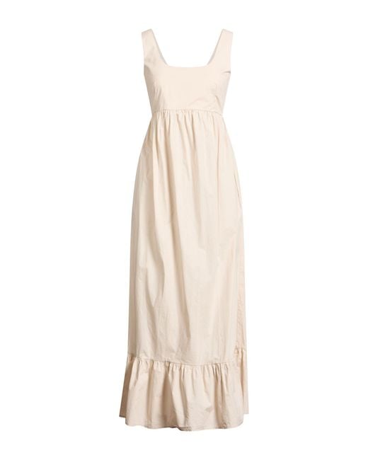Compagnia Italiana Natural Maxi Dress Cotton