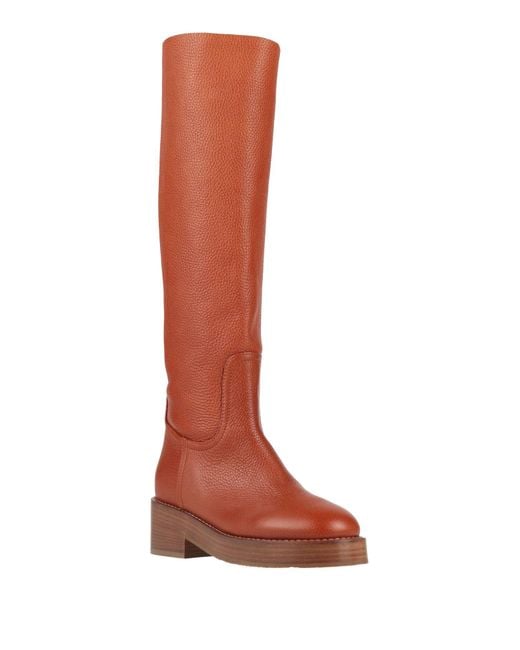 Casadei Brown Boot Leather