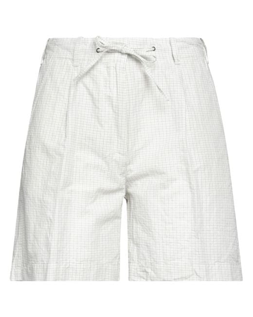 Aspesi White Shorts & Bermuda Shorts