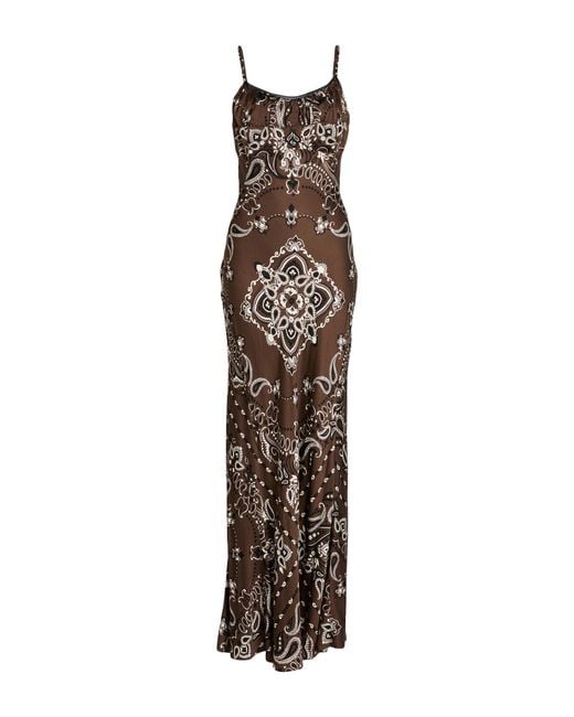 Sandro Brown Maxi Dresses
