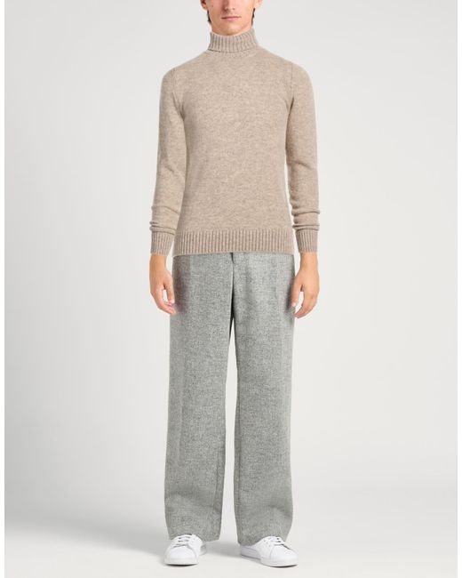 Roda Rollkragenpullover in Natural für Herren