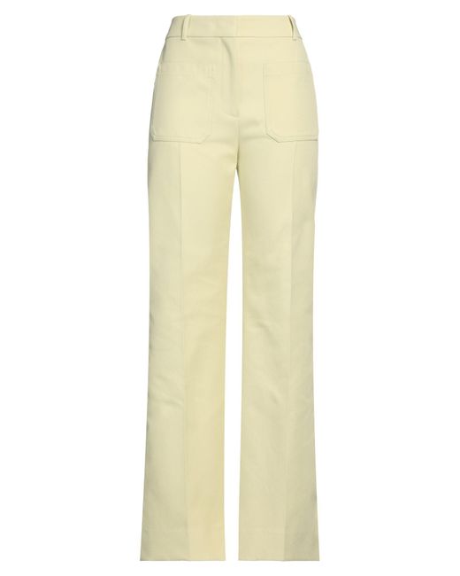 Victoria Beckham Yellow Trouser