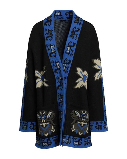 Etro Blue Cardigan