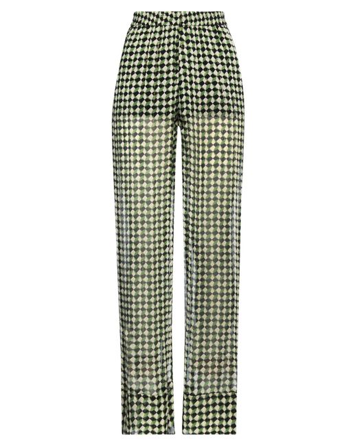 Fisico Gray Pants Viscose, Cotton, Lurex