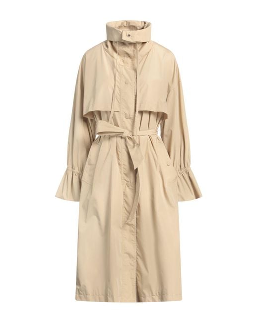 Twinset Natural Overcoat & Trench Coat
